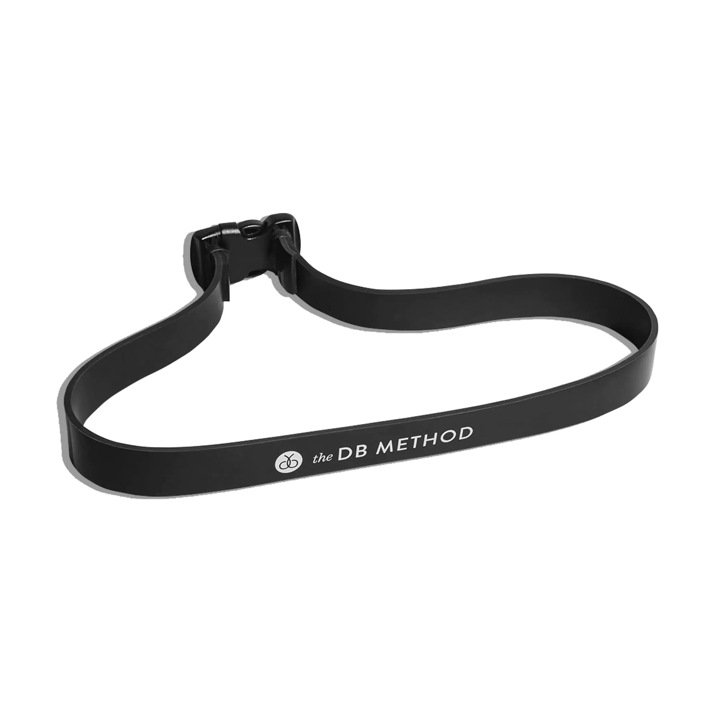 The DB Method DreamBand Squat Resistance Band Low Impact Targets Hip Stabilizer Muscles Workout Exercise Bands for Home Gym Workout Equipment Proper Squat Form and Glute Activation 78 Lb Black