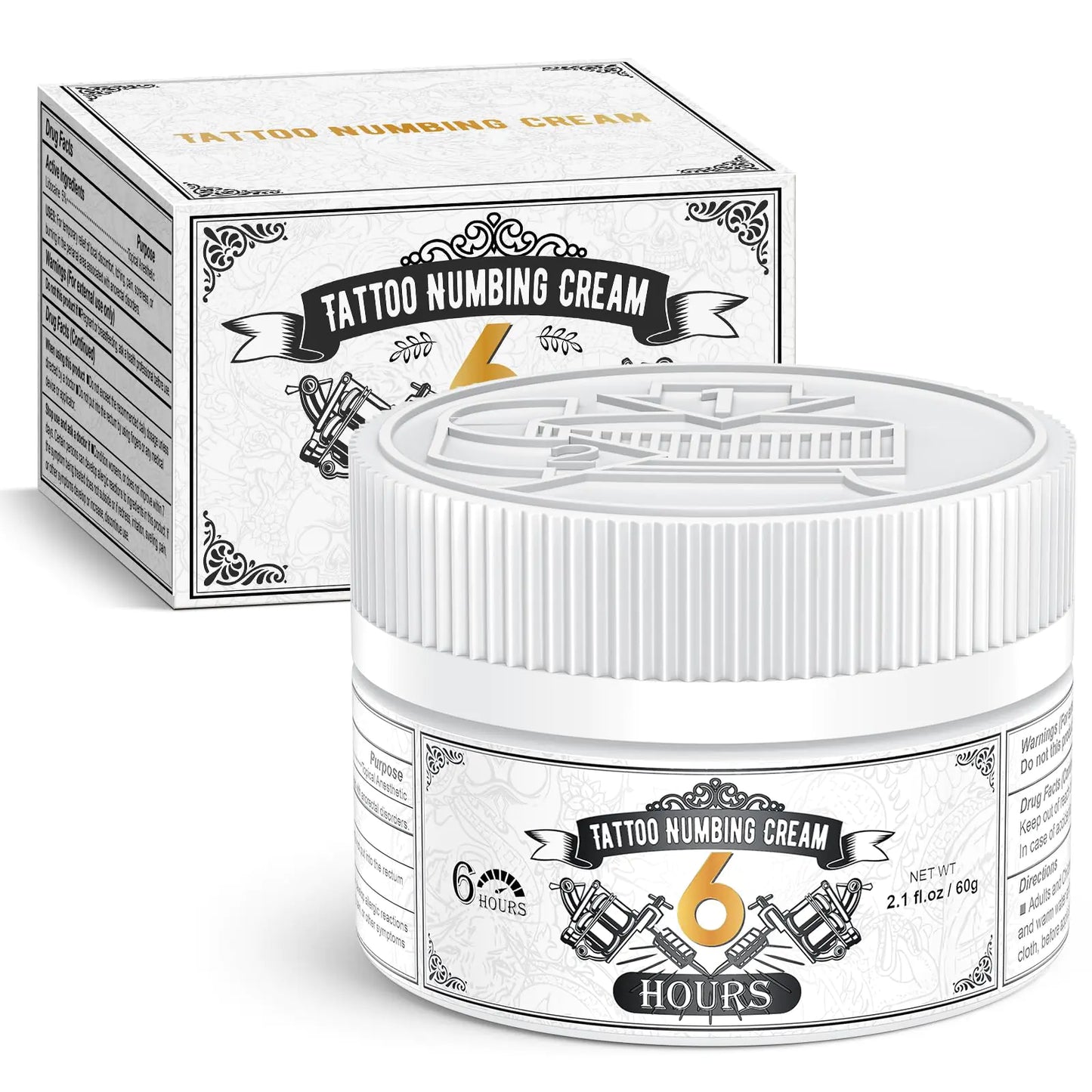 TattooEase 6-Hour Numbing Cream - Extra Strength